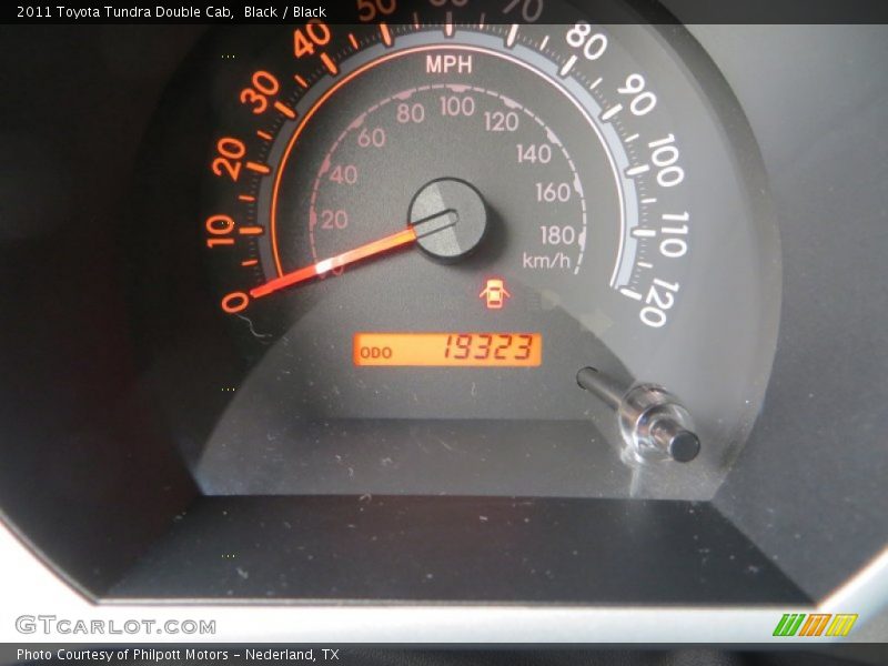Black / Black 2011 Toyota Tundra Double Cab
