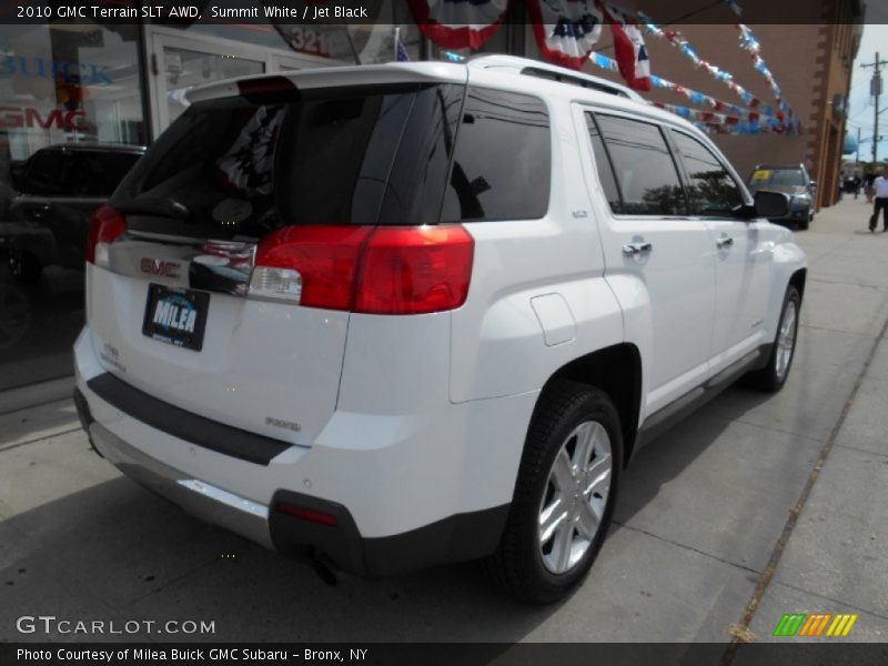 Summit White / Jet Black 2010 GMC Terrain SLT AWD