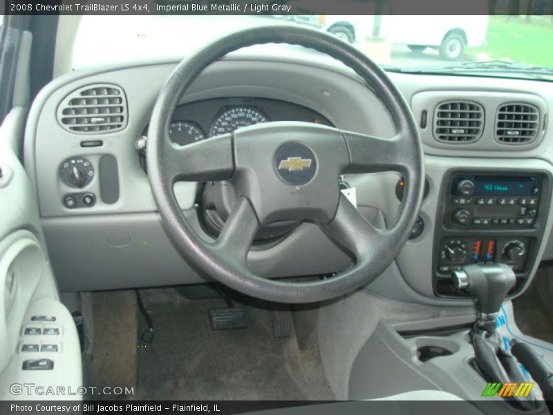 Imperial Blue Metallic / Light Gray 2008 Chevrolet TrailBlazer LS 4x4
