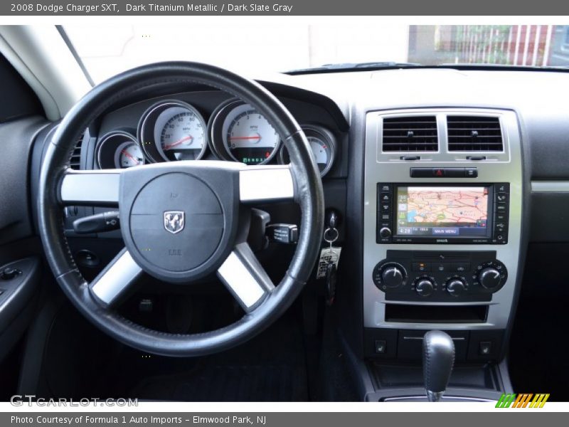 Dark Titanium Metallic / Dark Slate Gray 2008 Dodge Charger SXT