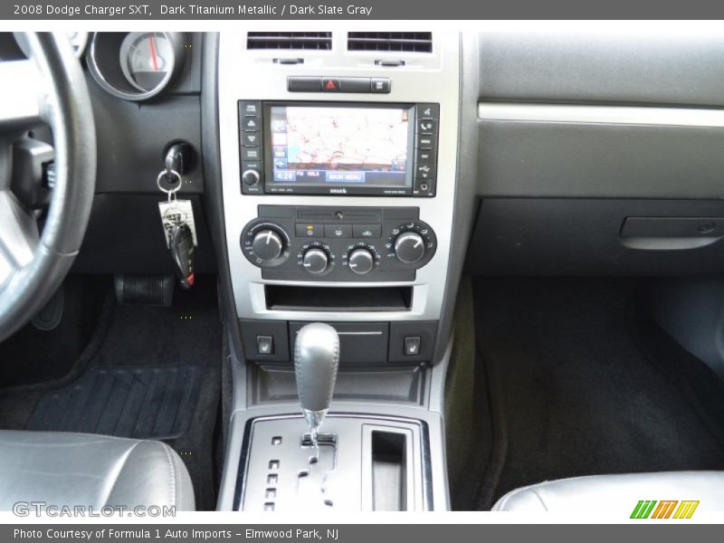 Dark Titanium Metallic / Dark Slate Gray 2008 Dodge Charger SXT