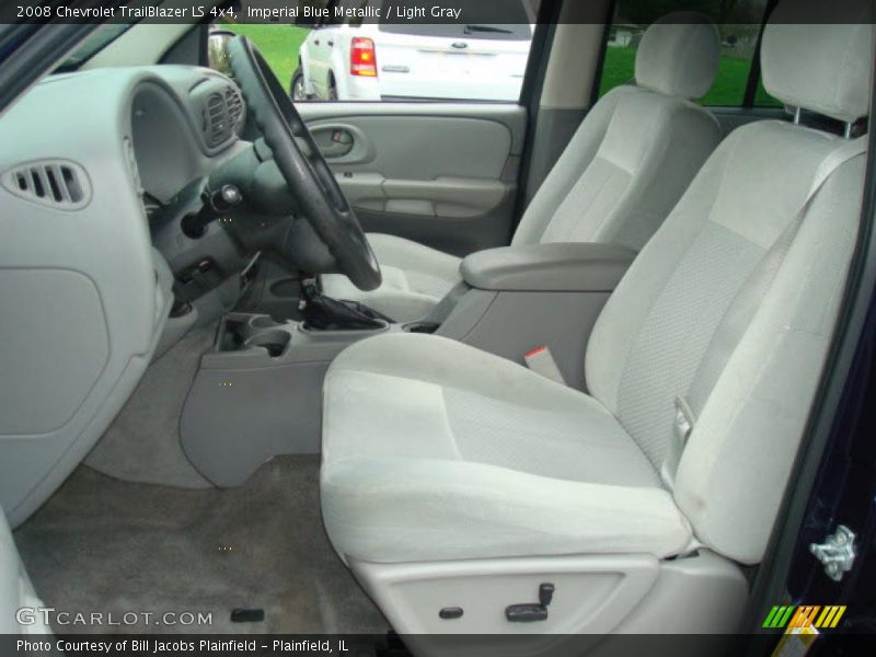 Imperial Blue Metallic / Light Gray 2008 Chevrolet TrailBlazer LS 4x4