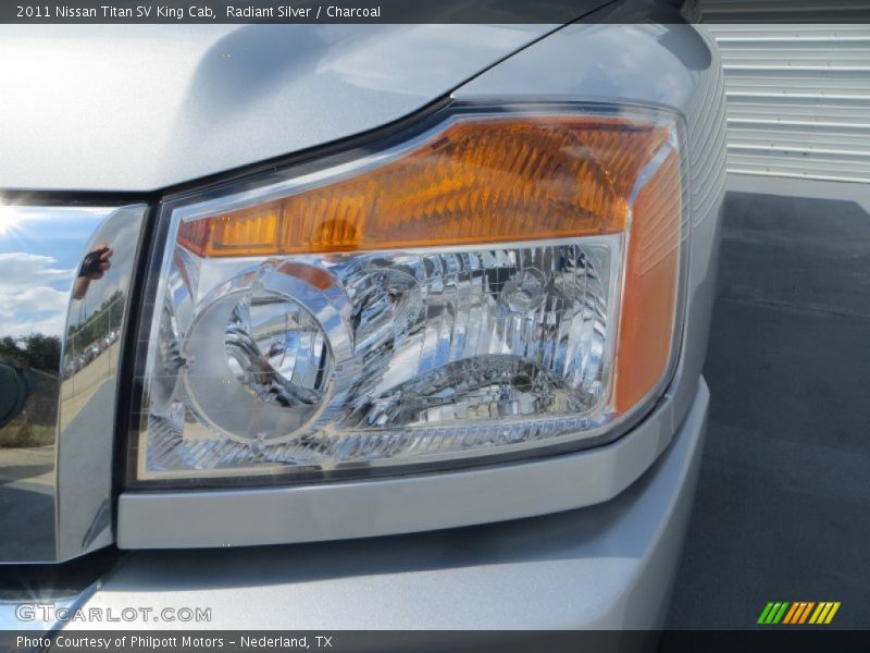 Radiant Silver / Charcoal 2011 Nissan Titan SV King Cab