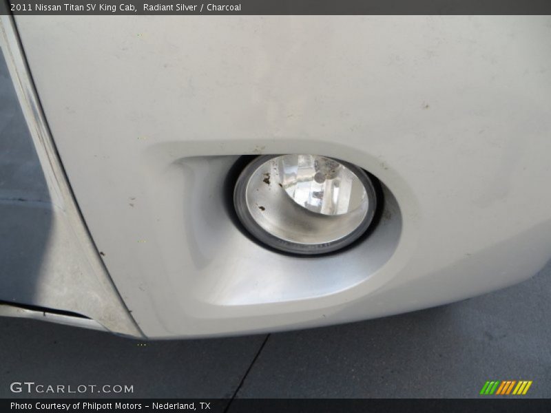 Radiant Silver / Charcoal 2011 Nissan Titan SV King Cab