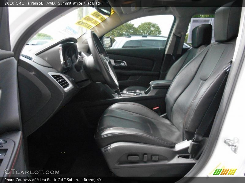 Summit White / Jet Black 2010 GMC Terrain SLT AWD