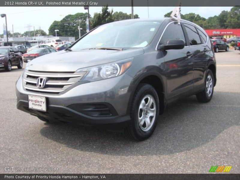 Polished Metal Metallic / Gray 2012 Honda CR-V LX