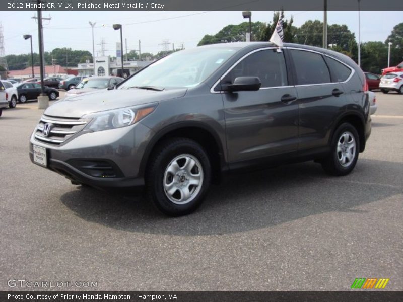 Polished Metal Metallic / Gray 2012 Honda CR-V LX