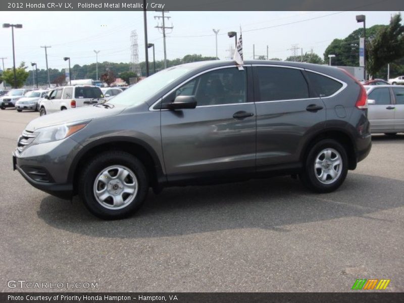 Polished Metal Metallic / Gray 2012 Honda CR-V LX