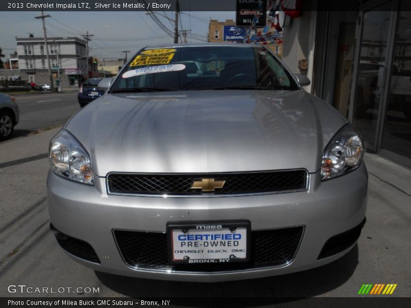 Silver Ice Metallic / Ebony 2013 Chevrolet Impala LTZ