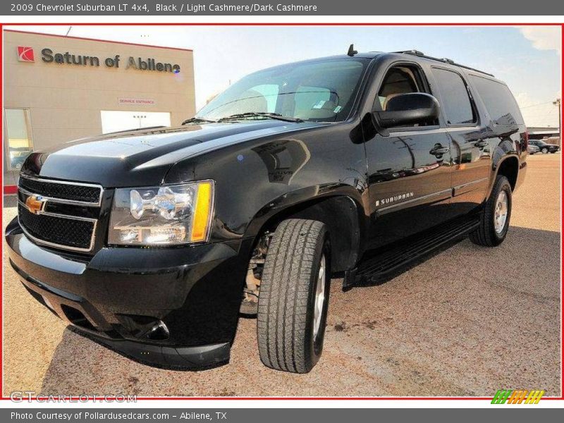 Black / Light Cashmere/Dark Cashmere 2009 Chevrolet Suburban LT 4x4