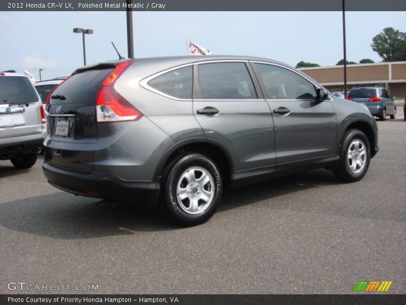 Polished Metal Metallic / Gray 2012 Honda CR-V LX