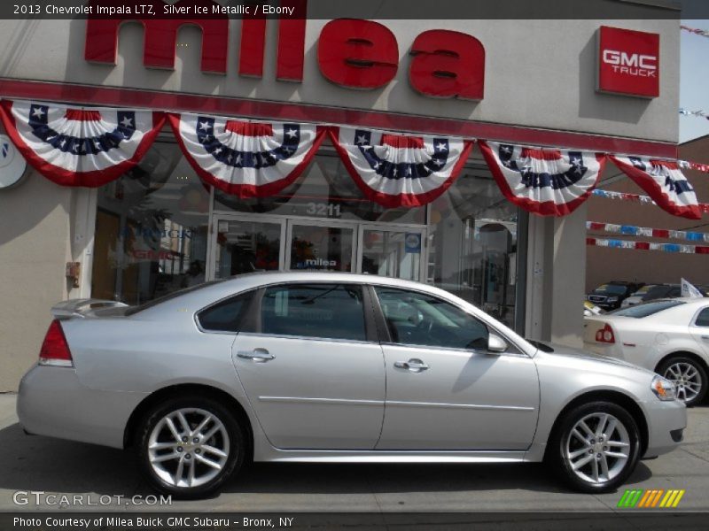 Silver Ice Metallic / Ebony 2013 Chevrolet Impala LTZ