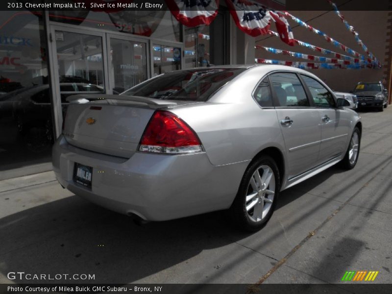 Silver Ice Metallic / Ebony 2013 Chevrolet Impala LTZ