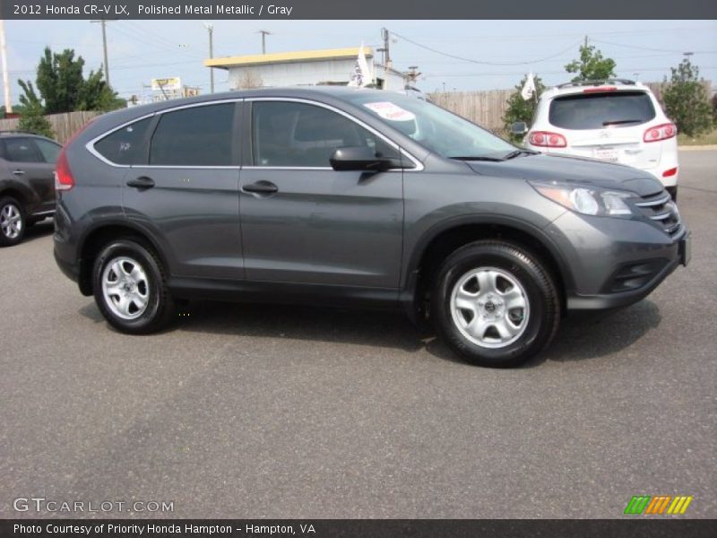 Polished Metal Metallic / Gray 2012 Honda CR-V LX