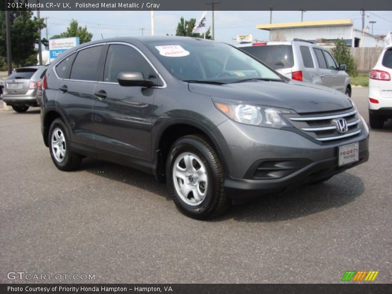 Polished Metal Metallic / Gray 2012 Honda CR-V LX