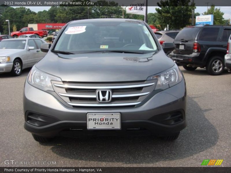 Polished Metal Metallic / Gray 2012 Honda CR-V LX