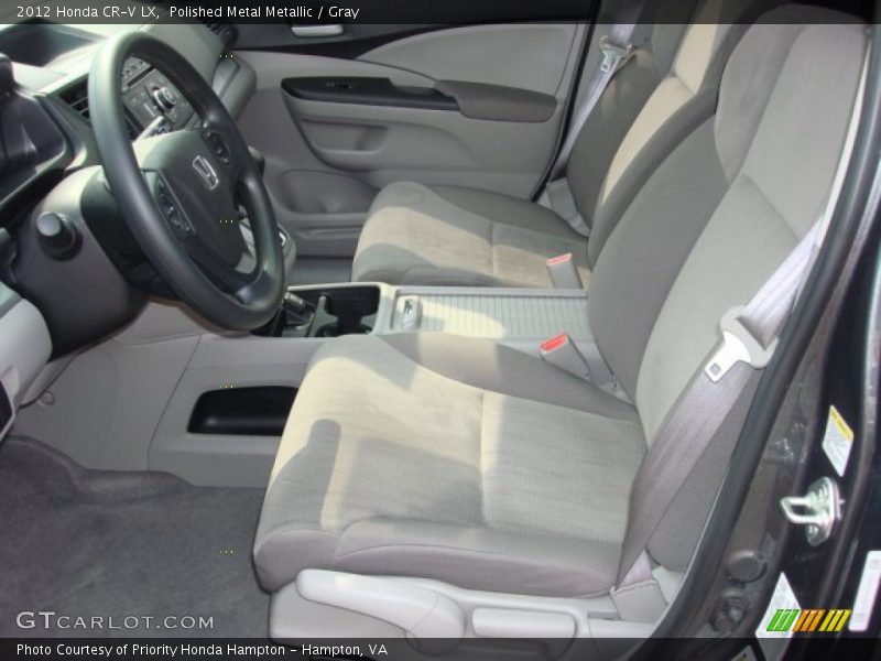 Polished Metal Metallic / Gray 2012 Honda CR-V LX