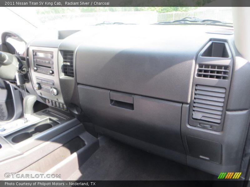 Radiant Silver / Charcoal 2011 Nissan Titan SV King Cab