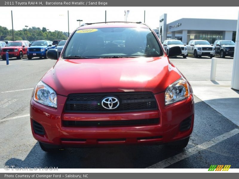 Barcelona Red Metallic / Sand Beige 2011 Toyota RAV4 I4