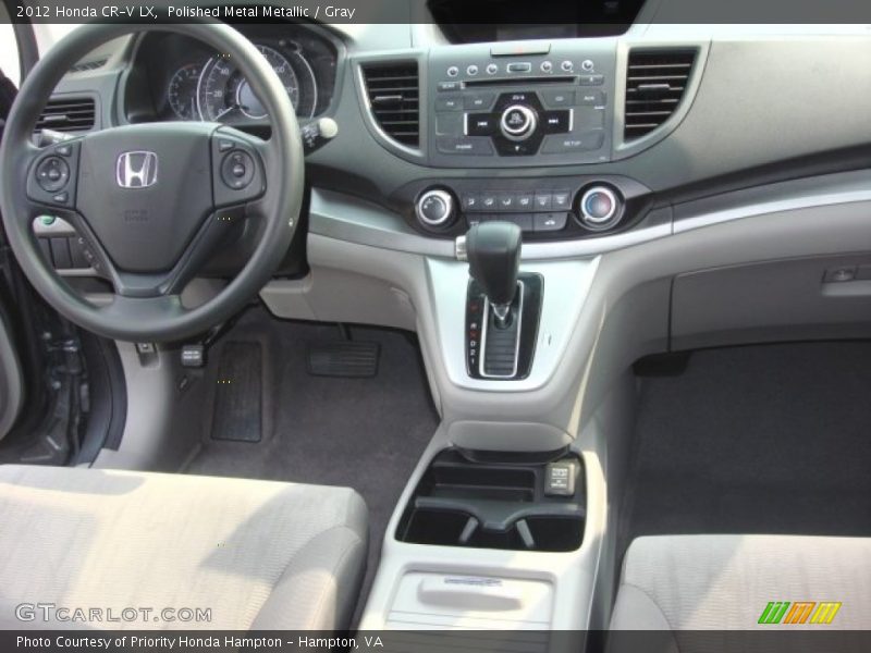 Polished Metal Metallic / Gray 2012 Honda CR-V LX