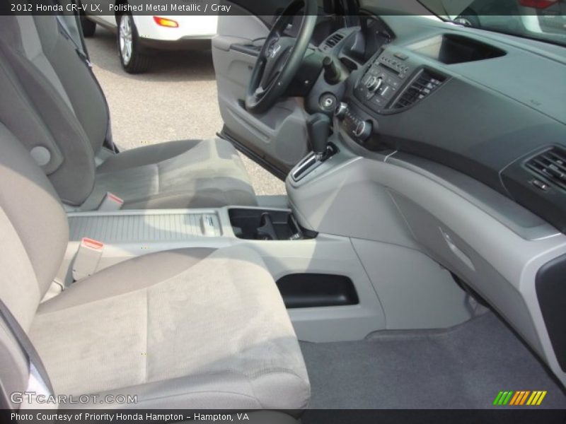 Polished Metal Metallic / Gray 2012 Honda CR-V LX