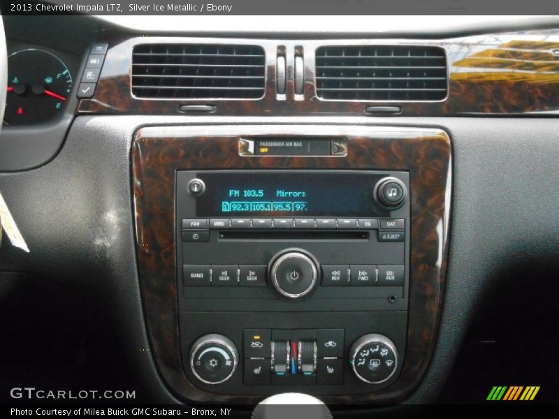 Silver Ice Metallic / Ebony 2013 Chevrolet Impala LTZ