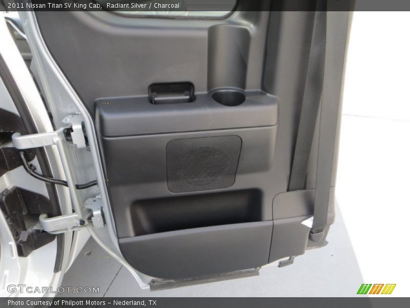 Radiant Silver / Charcoal 2011 Nissan Titan SV King Cab