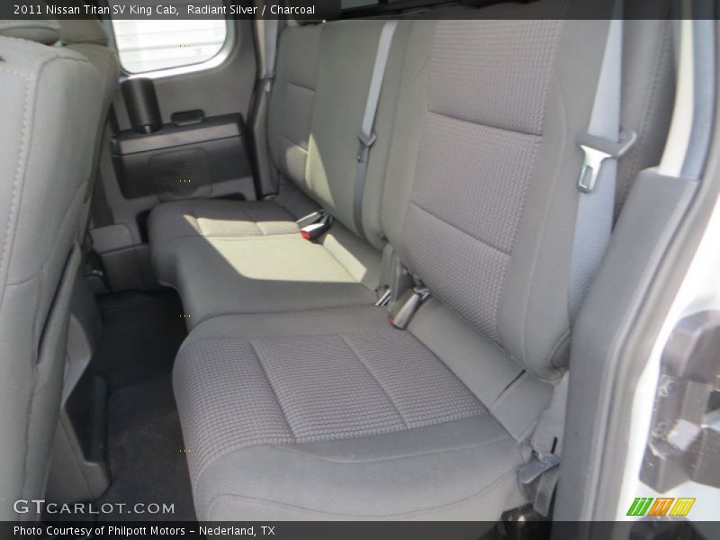Radiant Silver / Charcoal 2011 Nissan Titan SV King Cab
