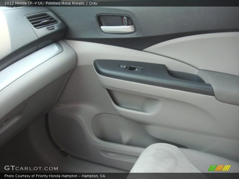 Polished Metal Metallic / Gray 2012 Honda CR-V LX