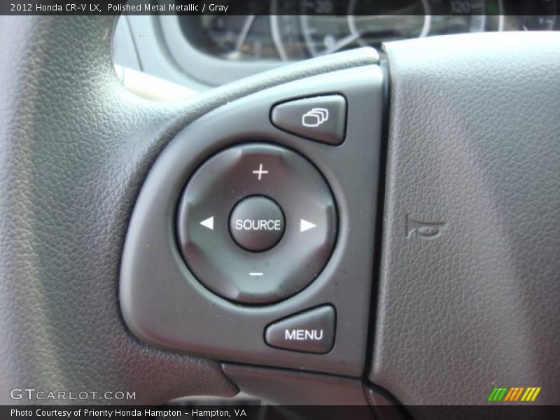 Polished Metal Metallic / Gray 2012 Honda CR-V LX