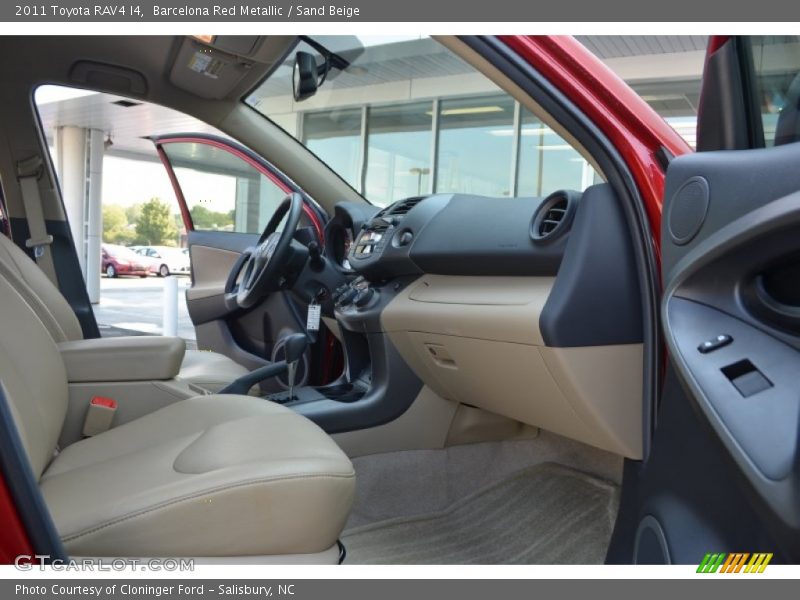 Barcelona Red Metallic / Sand Beige 2011 Toyota RAV4 I4