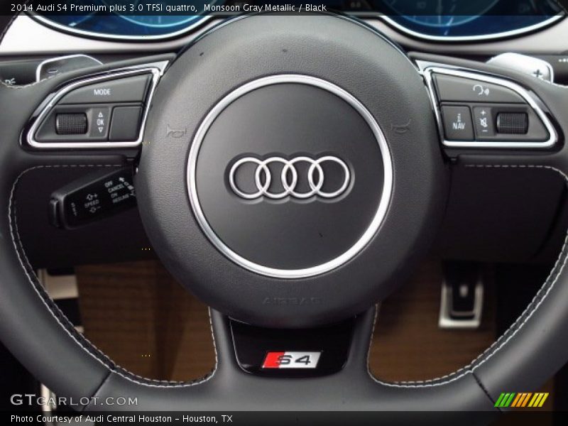 Monsoon Gray Metallic / Black 2014 Audi S4 Premium plus 3.0 TFSI quattro