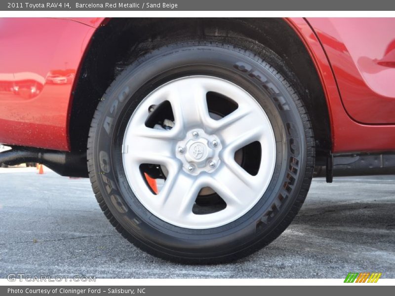 Barcelona Red Metallic / Sand Beige 2011 Toyota RAV4 I4