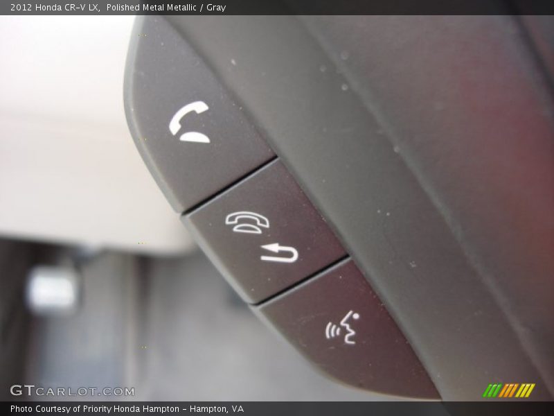 Polished Metal Metallic / Gray 2012 Honda CR-V LX