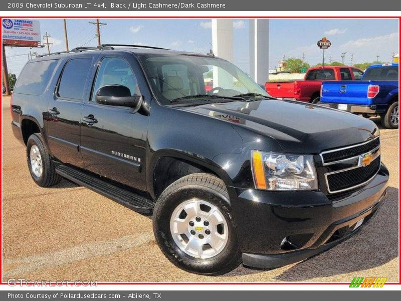 Black / Light Cashmere/Dark Cashmere 2009 Chevrolet Suburban LT 4x4