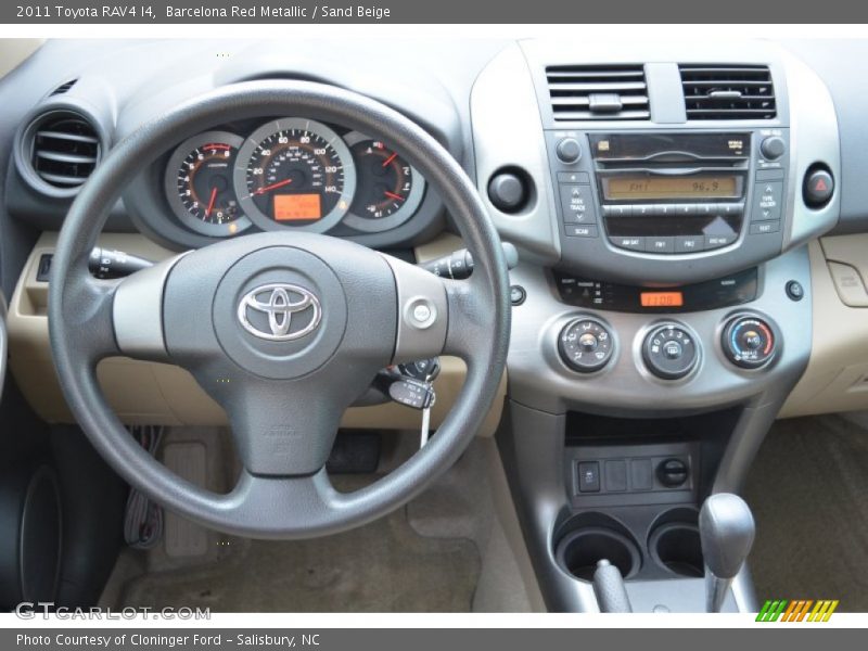 Barcelona Red Metallic / Sand Beige 2011 Toyota RAV4 I4