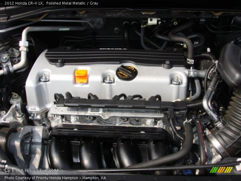 Polished Metal Metallic / Gray 2012 Honda CR-V LX
