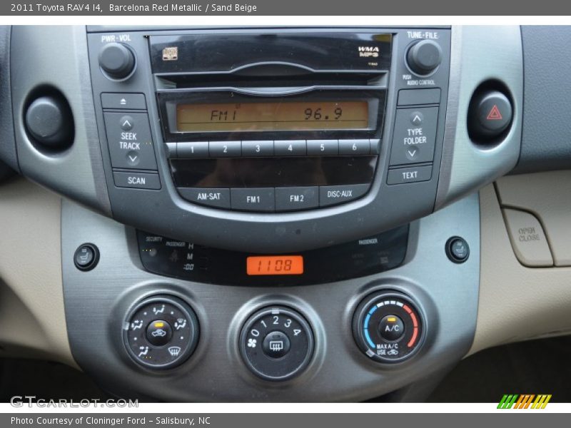 Barcelona Red Metallic / Sand Beige 2011 Toyota RAV4 I4