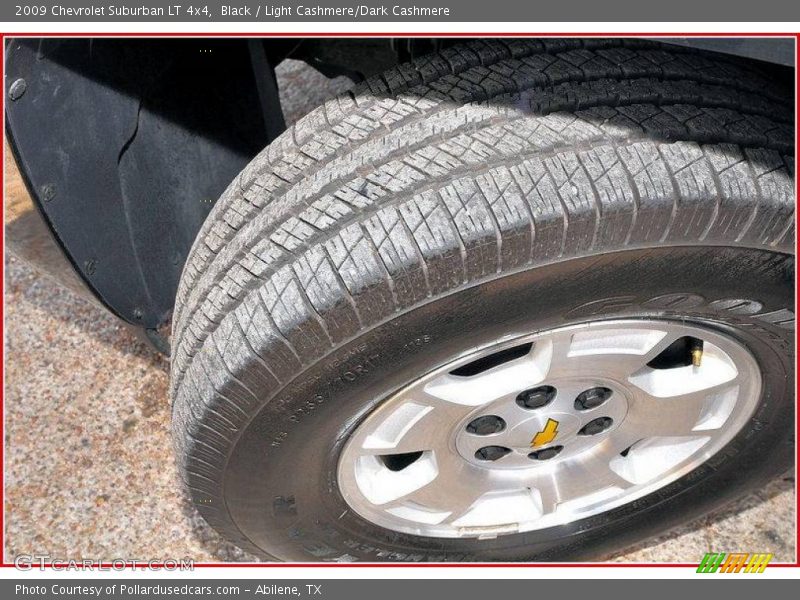 Black / Light Cashmere/Dark Cashmere 2009 Chevrolet Suburban LT 4x4