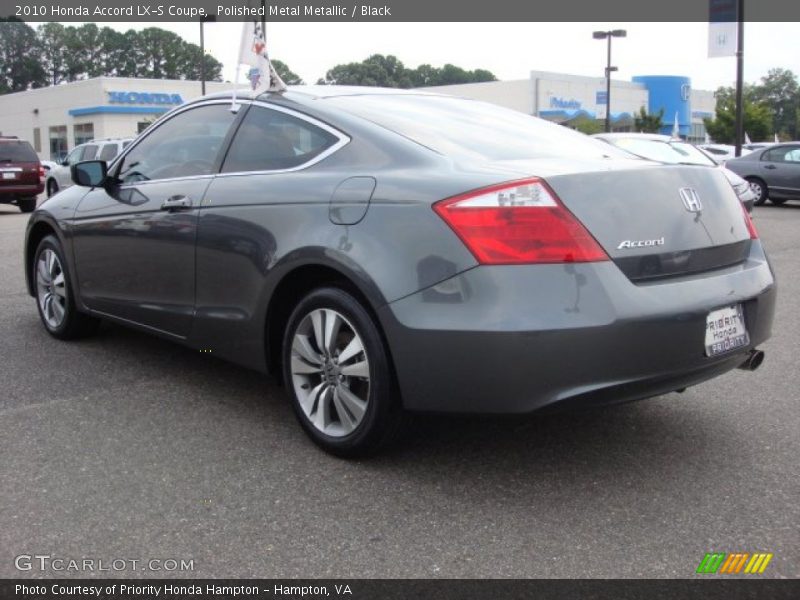 Polished Metal Metallic / Black 2010 Honda Accord LX-S Coupe