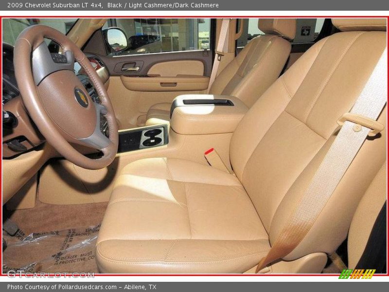 Black / Light Cashmere/Dark Cashmere 2009 Chevrolet Suburban LT 4x4