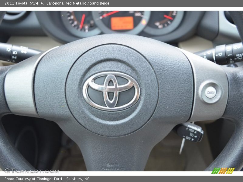 Barcelona Red Metallic / Sand Beige 2011 Toyota RAV4 I4