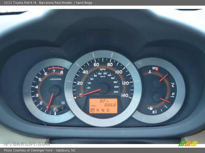 Barcelona Red Metallic / Sand Beige 2011 Toyota RAV4 I4