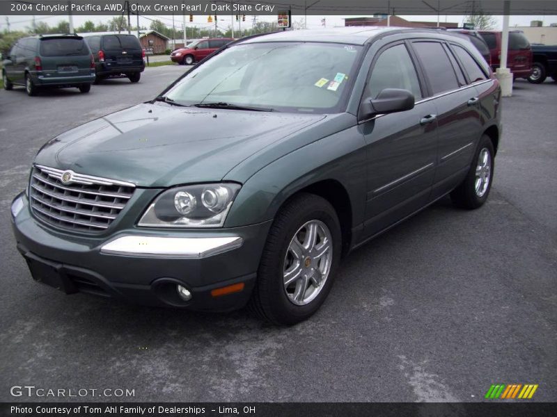 Onyx Green Pearl / Dark Slate Gray 2004 Chrysler Pacifica AWD
