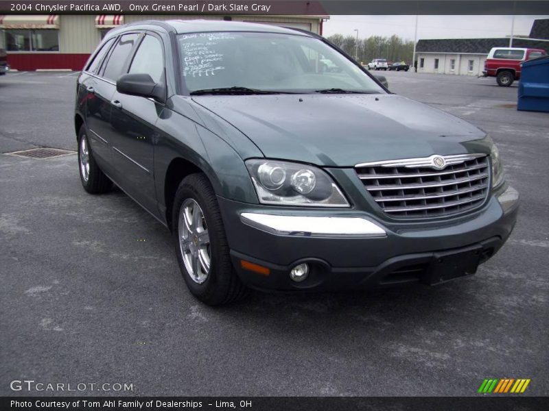 Onyx Green Pearl / Dark Slate Gray 2004 Chrysler Pacifica AWD