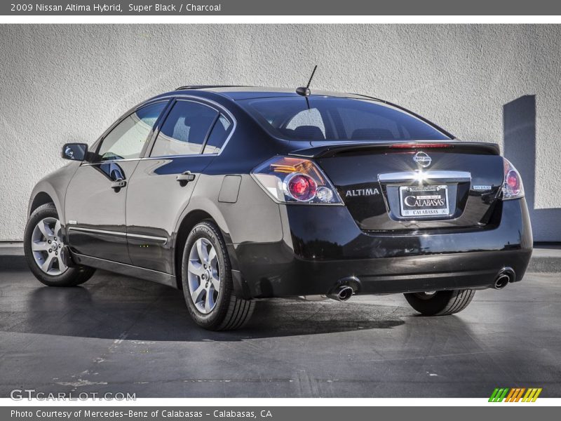 Super Black / Charcoal 2009 Nissan Altima Hybrid