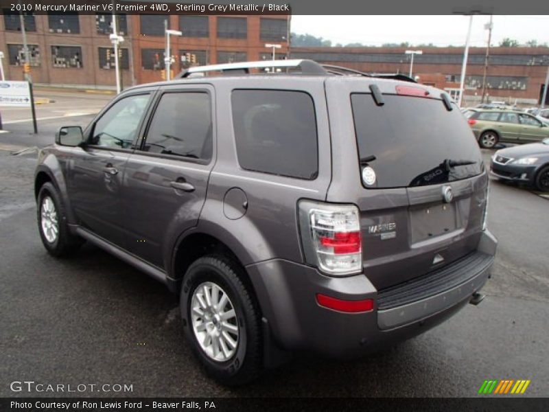 Sterling Grey Metallic / Black 2010 Mercury Mariner V6 Premier 4WD