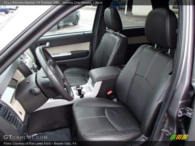 Sterling Grey Metallic / Black 2010 Mercury Mariner V6 Premier 4WD