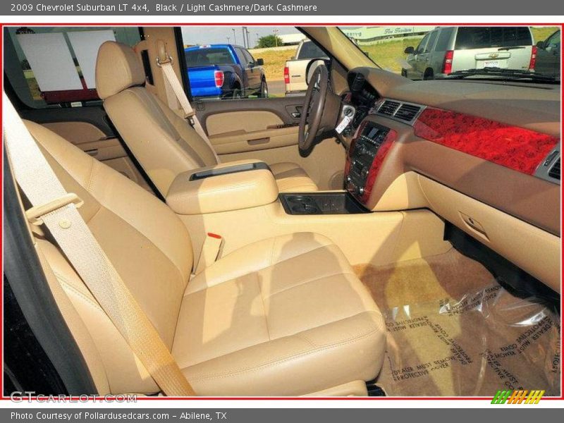 Black / Light Cashmere/Dark Cashmere 2009 Chevrolet Suburban LT 4x4