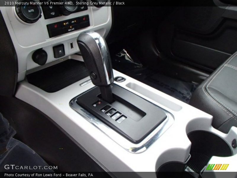 Sterling Grey Metallic / Black 2010 Mercury Mariner V6 Premier 4WD